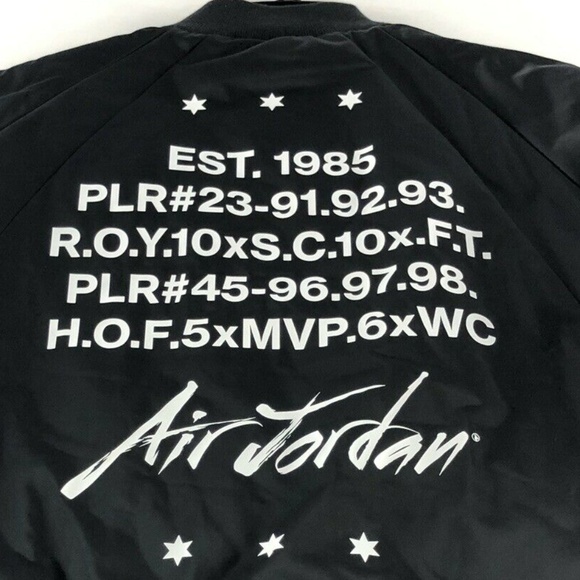 Jordan Greatest J-1 Bomber Jacket NEW XXL